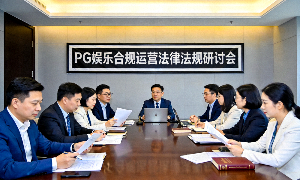 PG娱乐合规运营团队正在进行法律法规研讨会