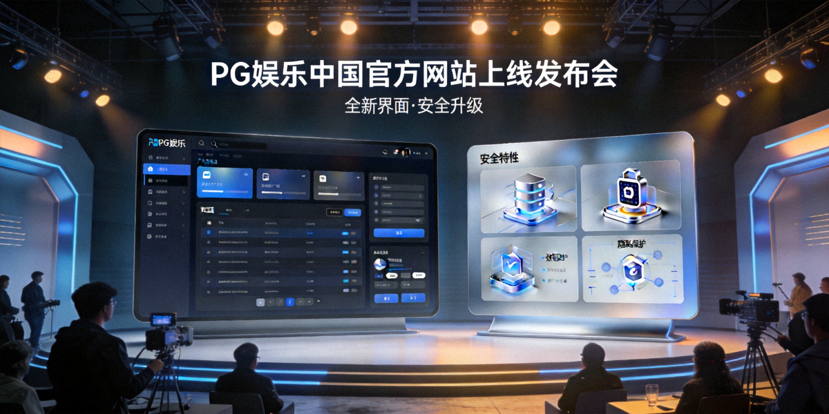 PG娱乐中国官方网站上线发布会现场，展示全新设计的用户界面与安全特性