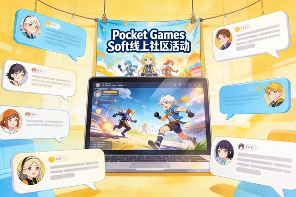Pocket Games Soft线上社区活动与用户互动场景