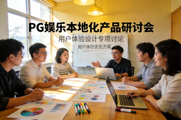 PG娱乐本地化产品研讨会 - 团队成员正在讨论用户体验设计